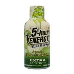5-hour ENERGY, Extra Strength, Sour Apple, Shot, 1.93 oz.