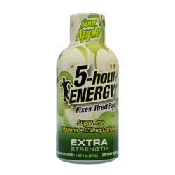5-hour ENERGY, Extra Strength, Sour Apple, Shot, 1.93 oz.