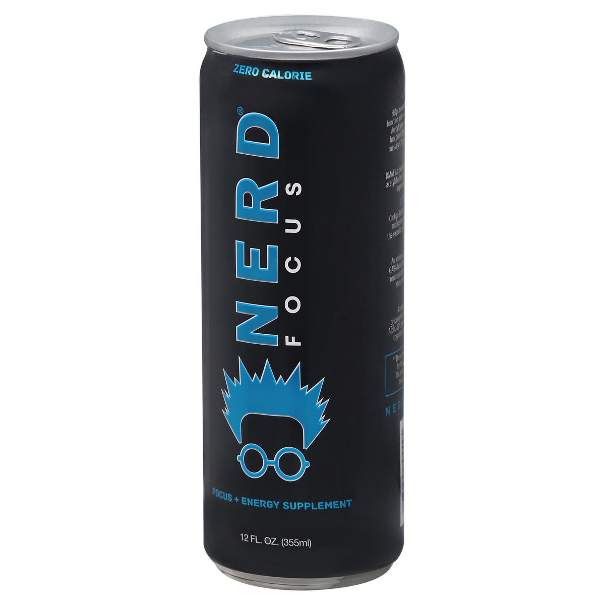 slide 3 of 9, Nerd Focus + Energy Supplement 12 fl oz, 12 fl oz