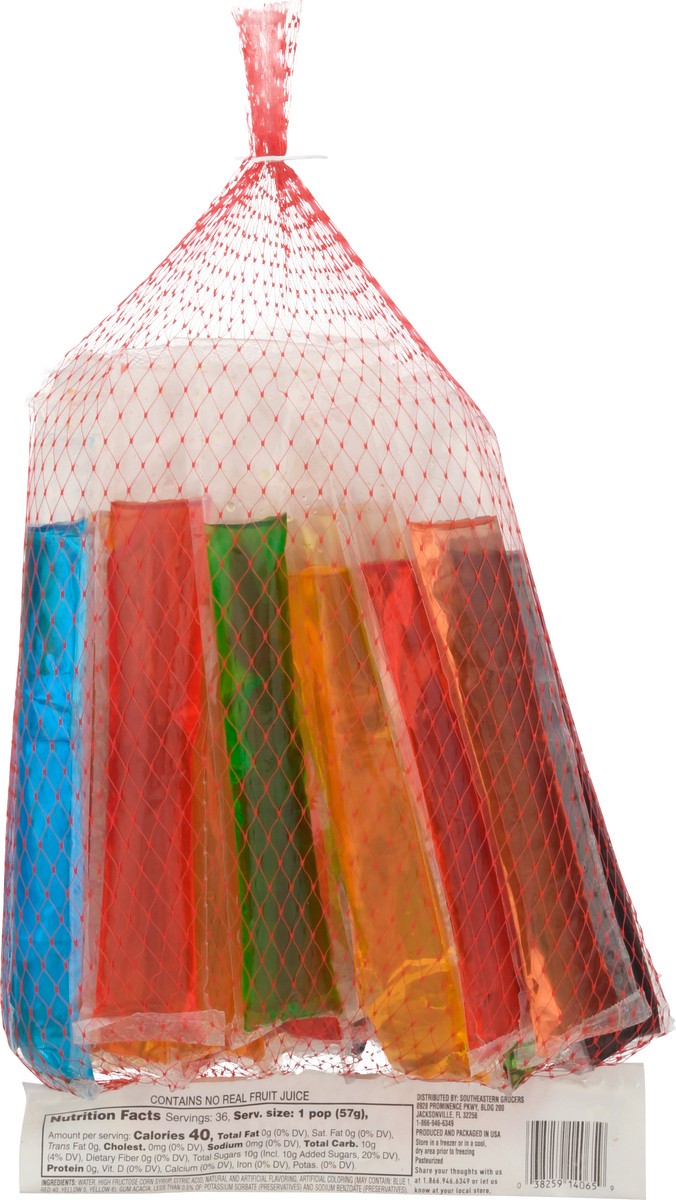 slide 2 of 9, Se Grocers Freezer Fun Pops, 36 ct