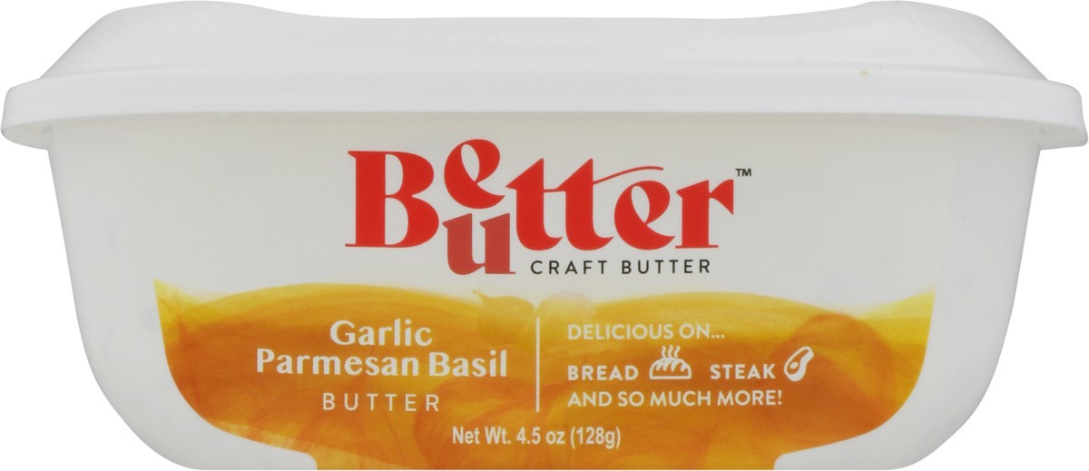 slide 10 of 11, Better Butter Garlic Parmesan Basil Butter 4.5 oz, 4.5 oz