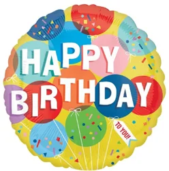 Hbd Sunny Balloons Std