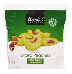 Essential Everyday Sliced Frozen Peaches