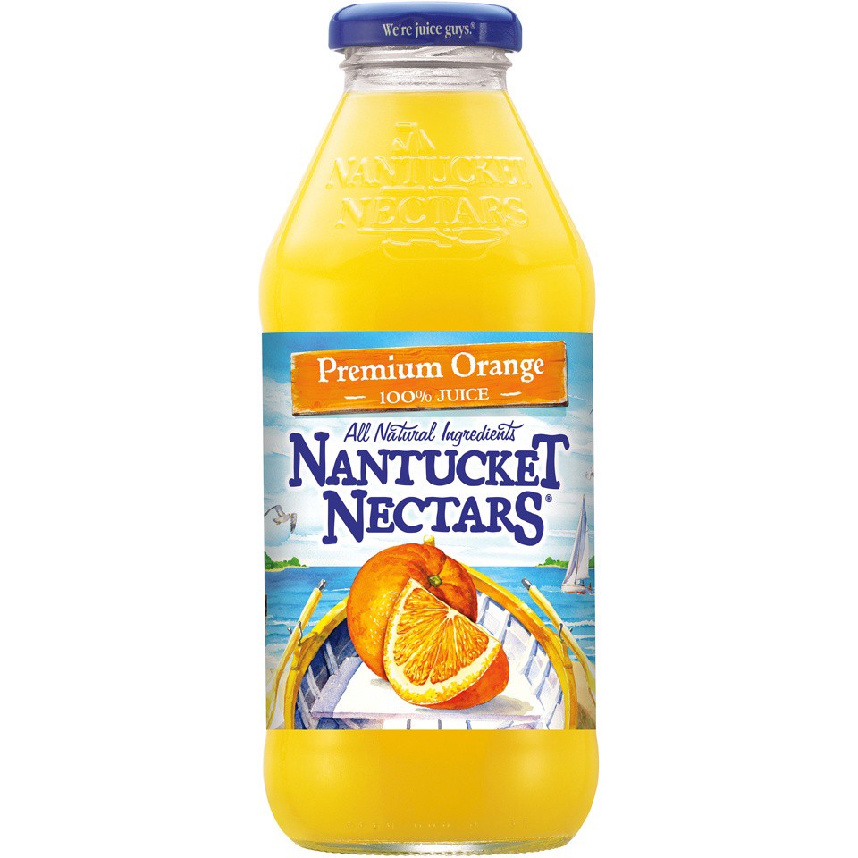 slide 1 of 9, Nantucket Nectars Premium Orange, 16 fl oz