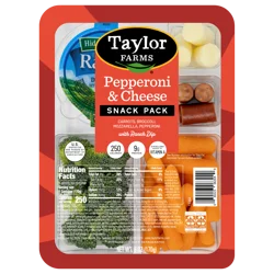 Taylor Farms Pepperoni & Cheese Snack Pack 6 Oz.
