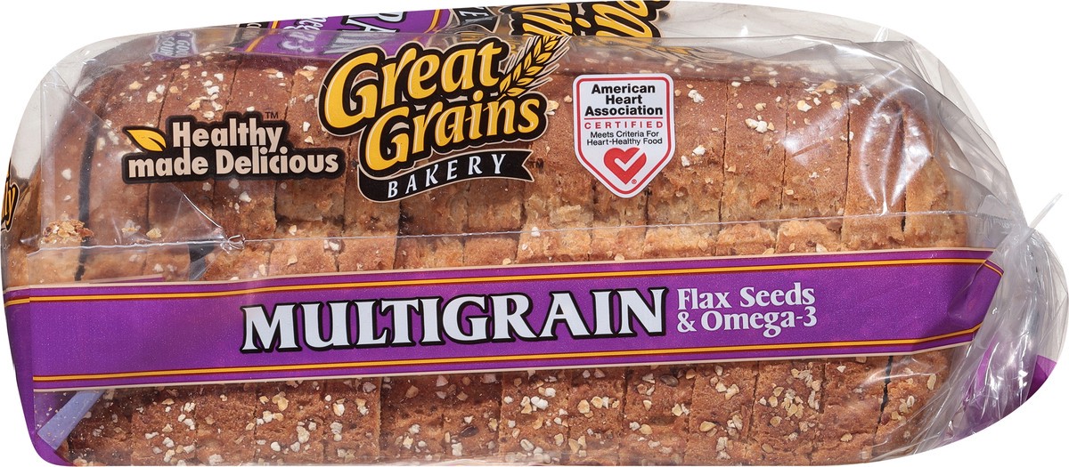 slide 4 of 14, Great Grains Bakery Multigrain Bread 24 oz, 24 oz