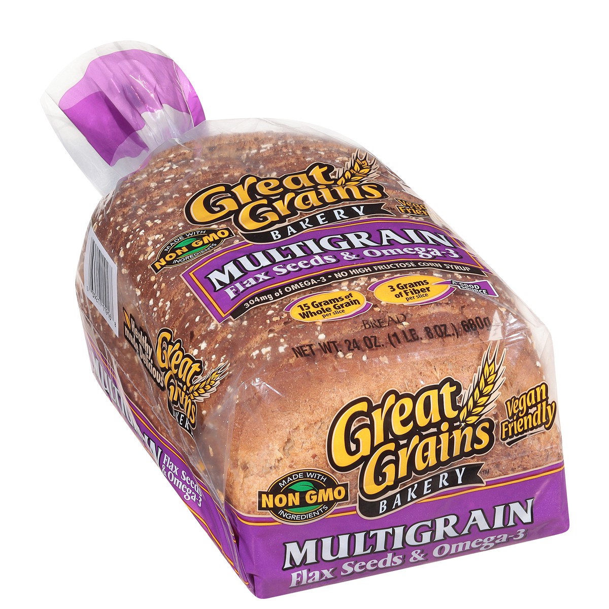 slide 13 of 14, Great Grains Bakery Multigrain Bread 24 oz, 24 oz