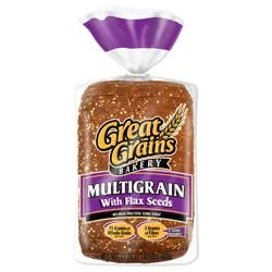 Great Grains Bakery Multigrain with Flax Seeds Bread 24 oz