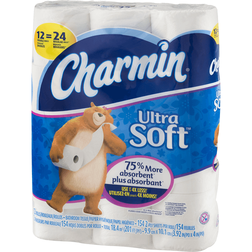 slide 2 of 9, Charmin Bathroom Tissue 12 ea, 12 ct