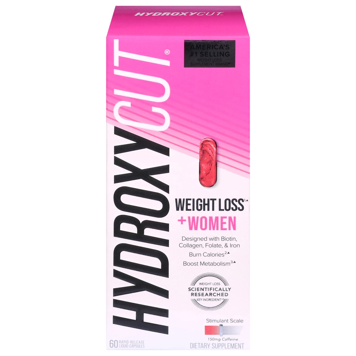 slide 1 of 47, Hydroxycut Max For Women Rapid Release Capsules, 60 ct