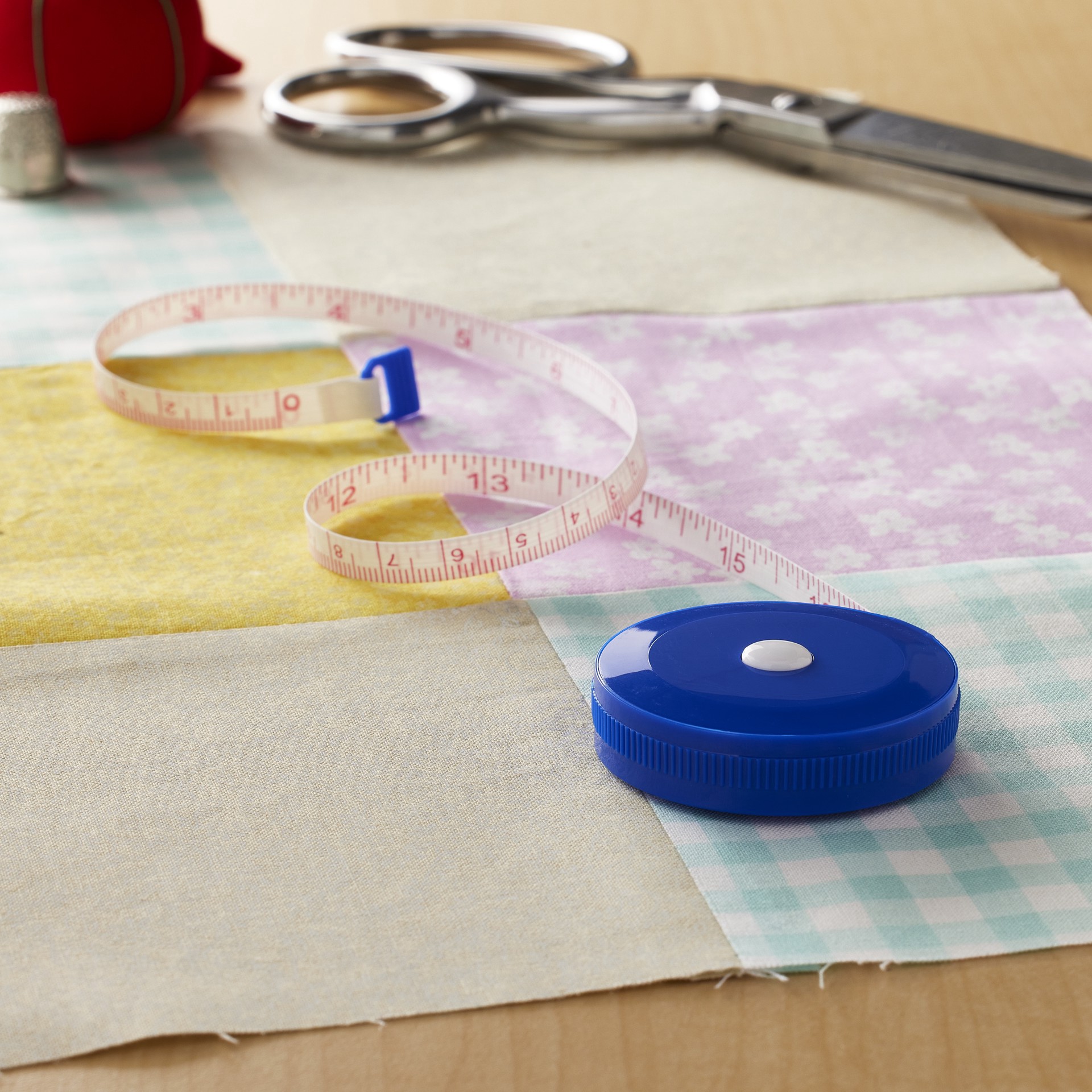 slide 4 of 4, 60" Retractable Tape Measure By Loops & Threads, 60 in