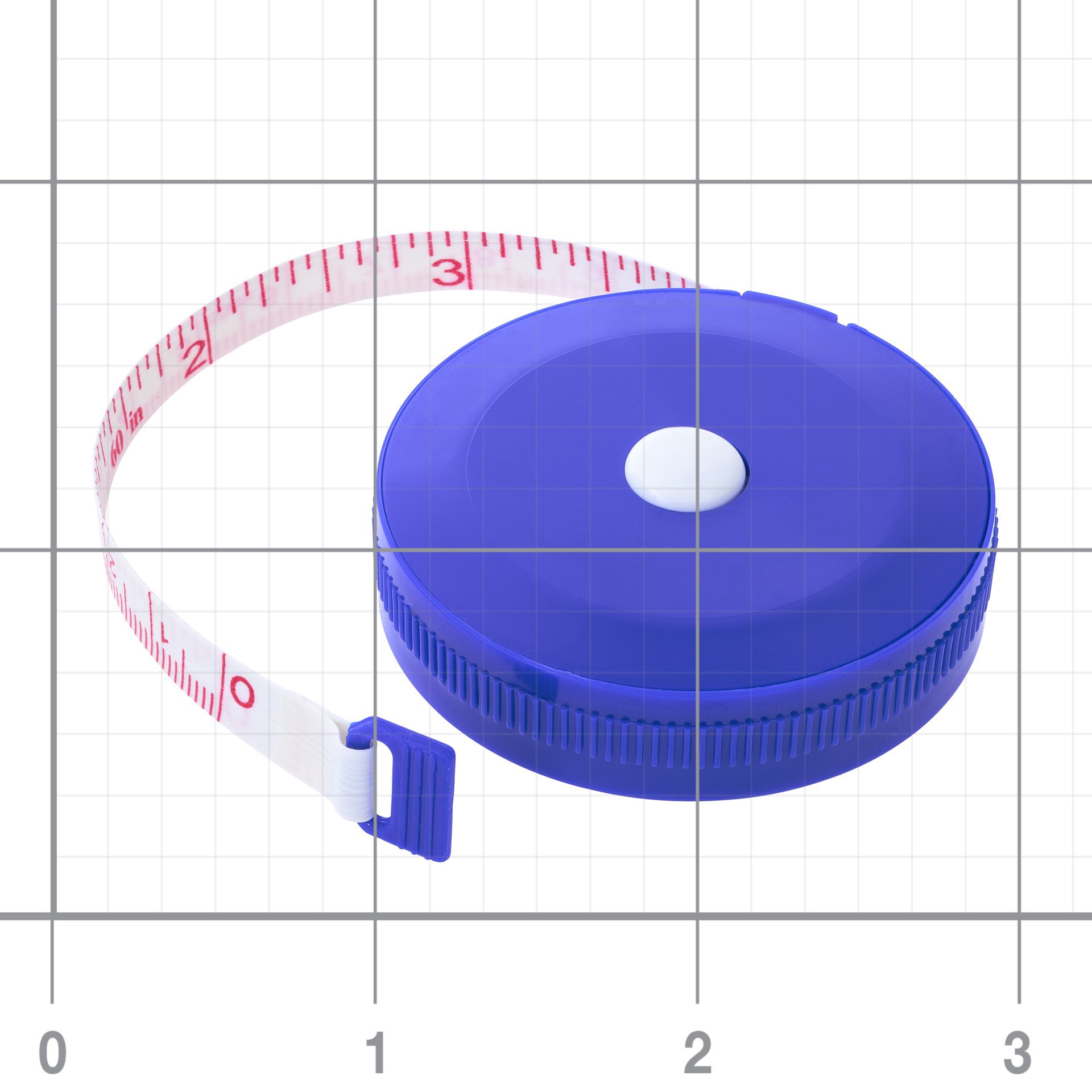 slide 2 of 4, 60" Retractable Tape Measure By Loops & Threads, 60 in