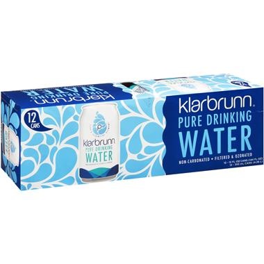 slide 1 of 1, Klarbrunn Pure Drinking Water - 12 fl oz, 12 fl oz