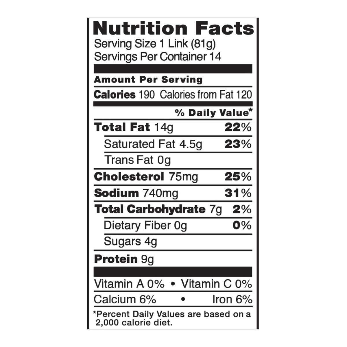 slide 5 of 10, Bar-S Cheese Skinless Smoked Sausage Links, 2.5 lb