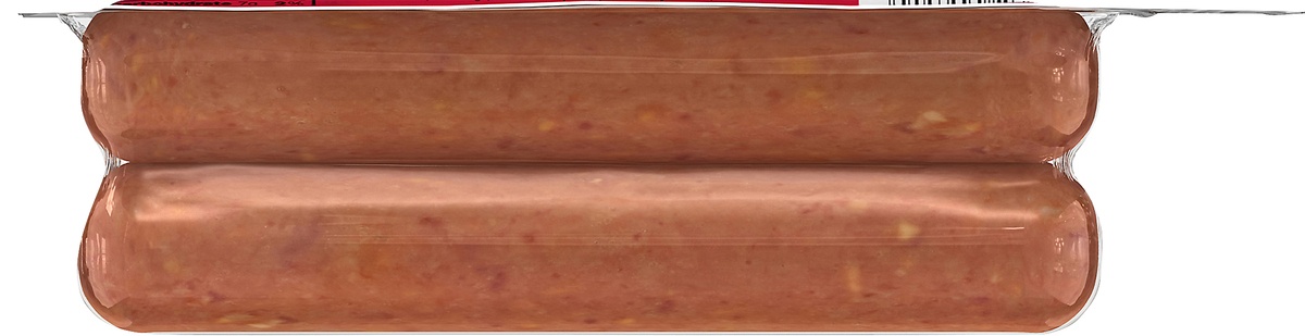 slide 8 of 10, Bar-S Cheese Skinless Smoked Sausage Links, 2.5 lb