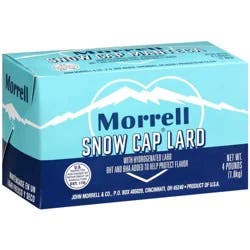 John Morrell Snow Cap Lard