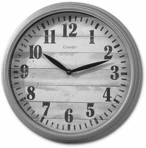 slide 1 of 1, Gray Lodge Quartz Clock, 1 ct