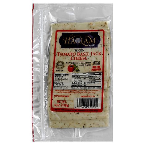 slide 1 of 3, Haolam Cheese Slices 6 oz, 6 oz