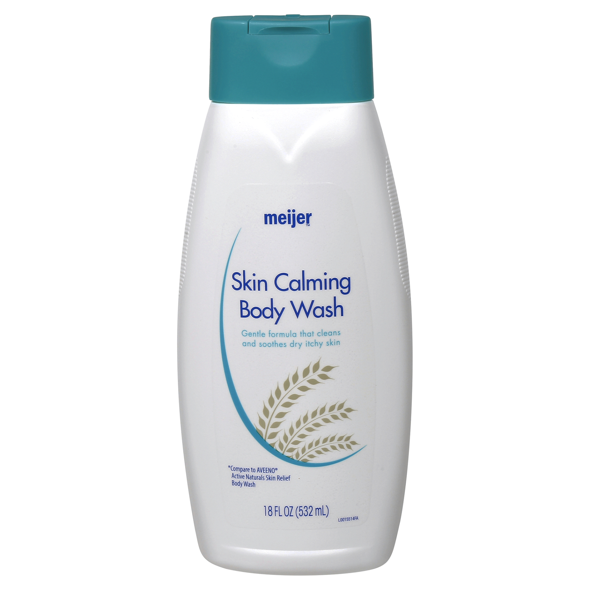 slide 1 of 3, Meijer Skin Calming Body Wash, 18 oz