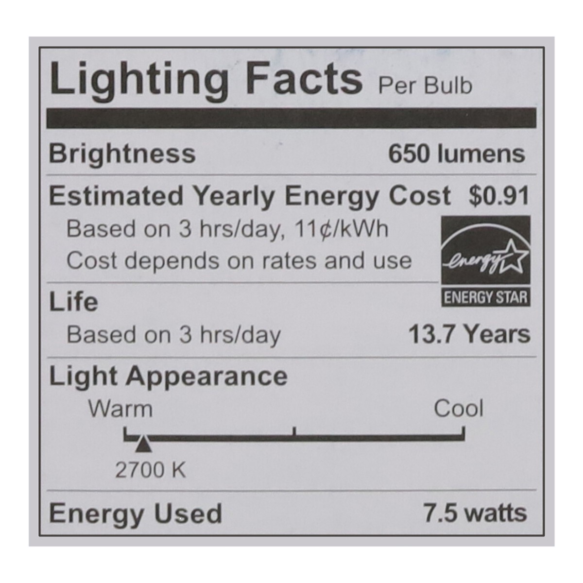 slide 5 of 12, Philips 65 Watts 7.5W Soft White Warm Glow Effect Dimmable LED Light Bulbs 3 ea, 3 ct