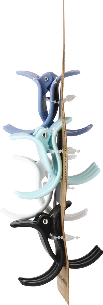 slide 9 of 10, Goody Planet Medium Claw Clip 4 ea, 4 ct
