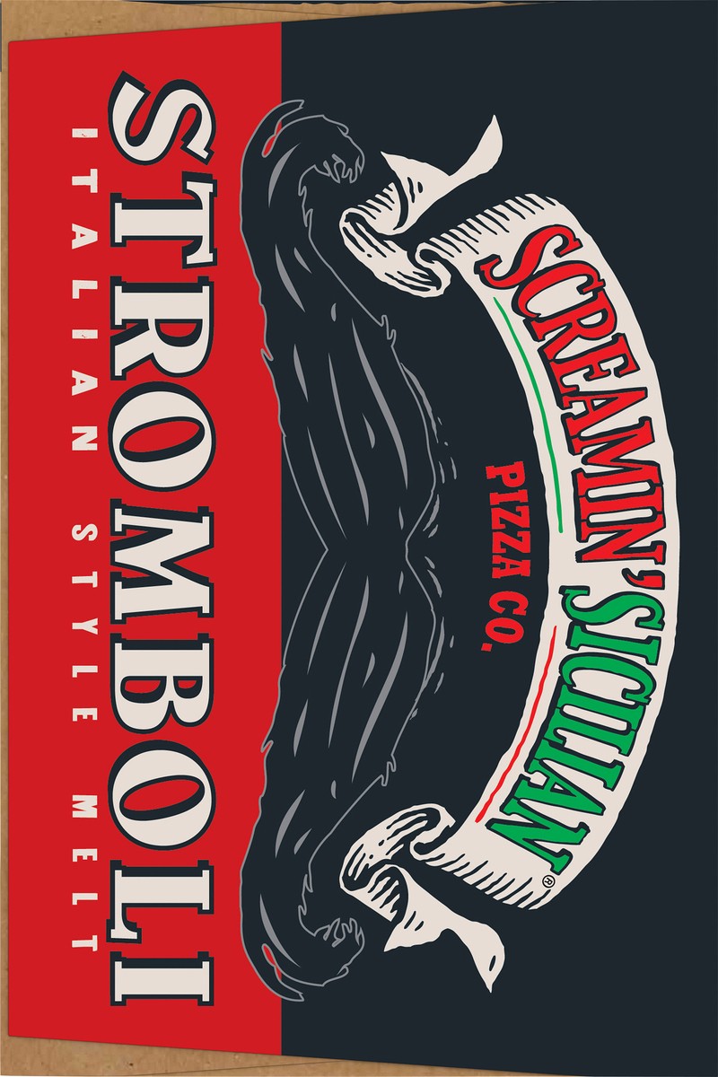 slide 7 of 9, Screamin' Sicilian Single Serve Stromboli Holy Pepperoni, 9.25 oz