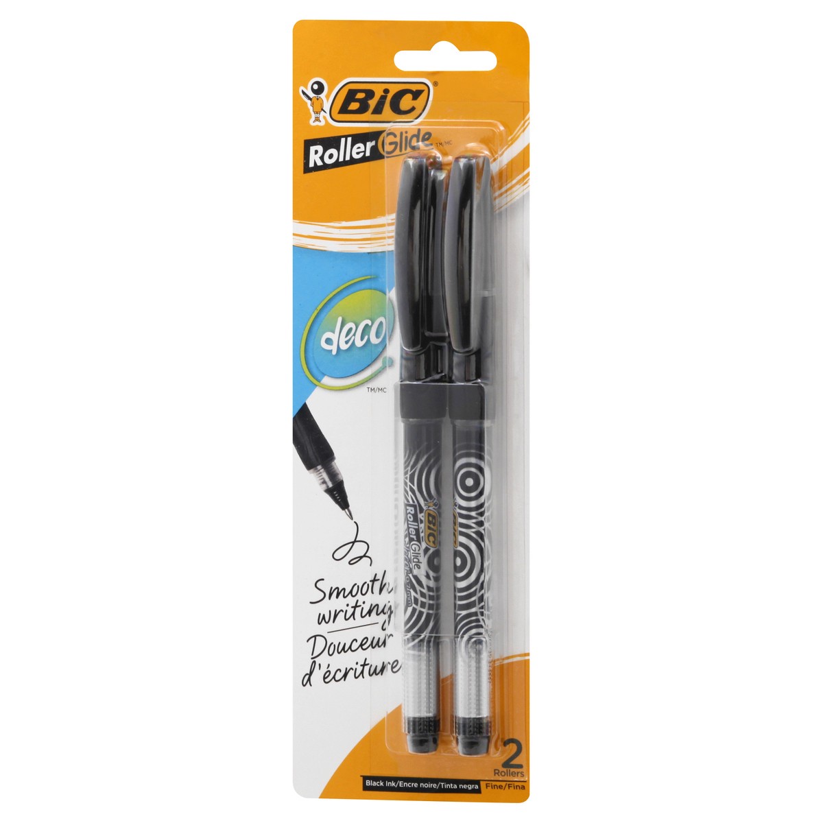 slide 7 of 10, Bic Black Z4+ Roller, 2 ct