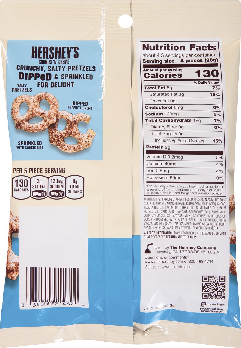 slide 2 of 9, Hershey's Cookies N Creme Dipped Pretzels 4.25 oz, 4.25 oz