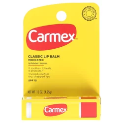 Carmex Classic Medicated SPF 15 Lip Balm 0.15 oz