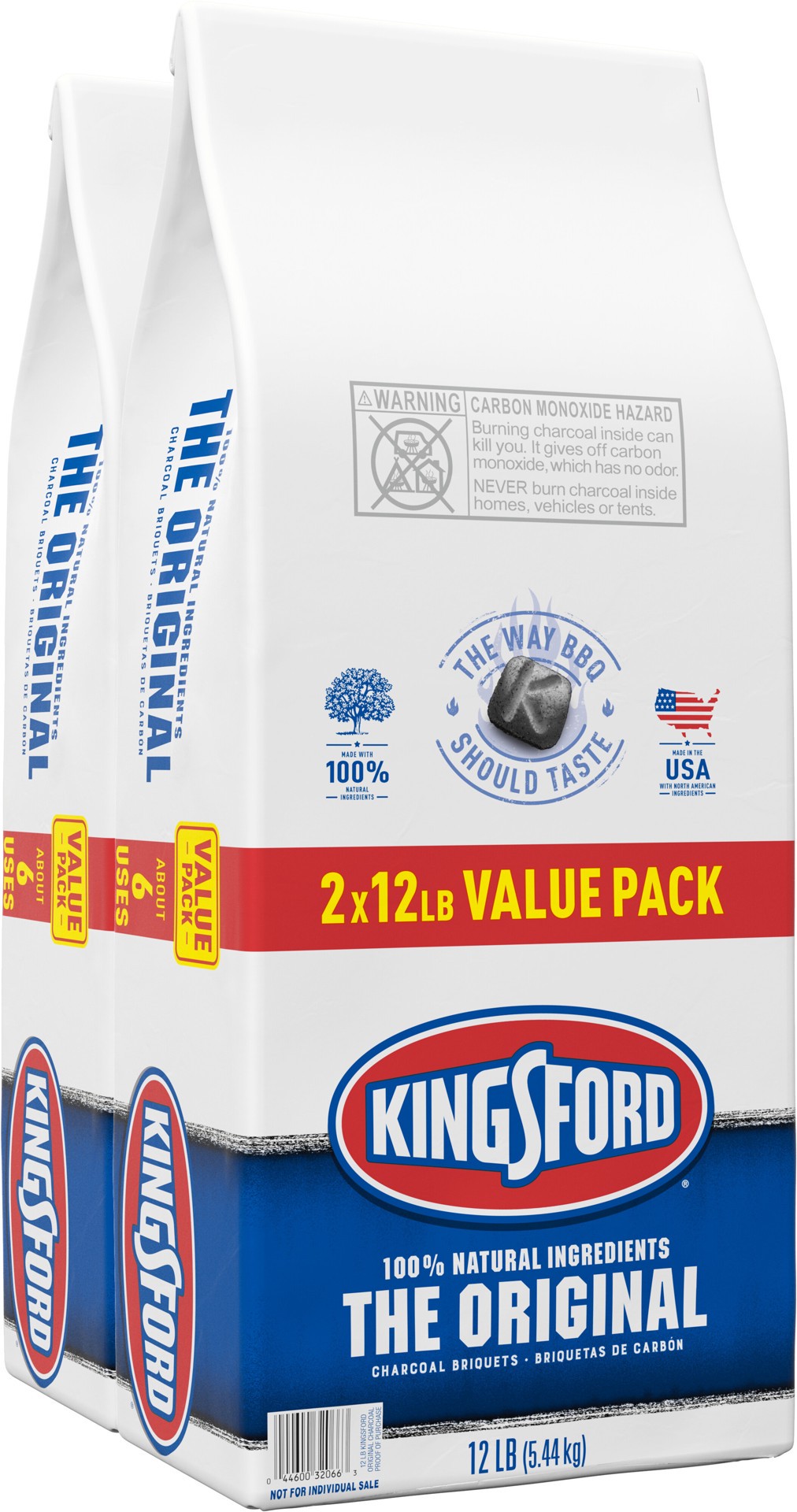 slide 5 of 5, Kingsford Original Charcoal Briquettes, 2 ct