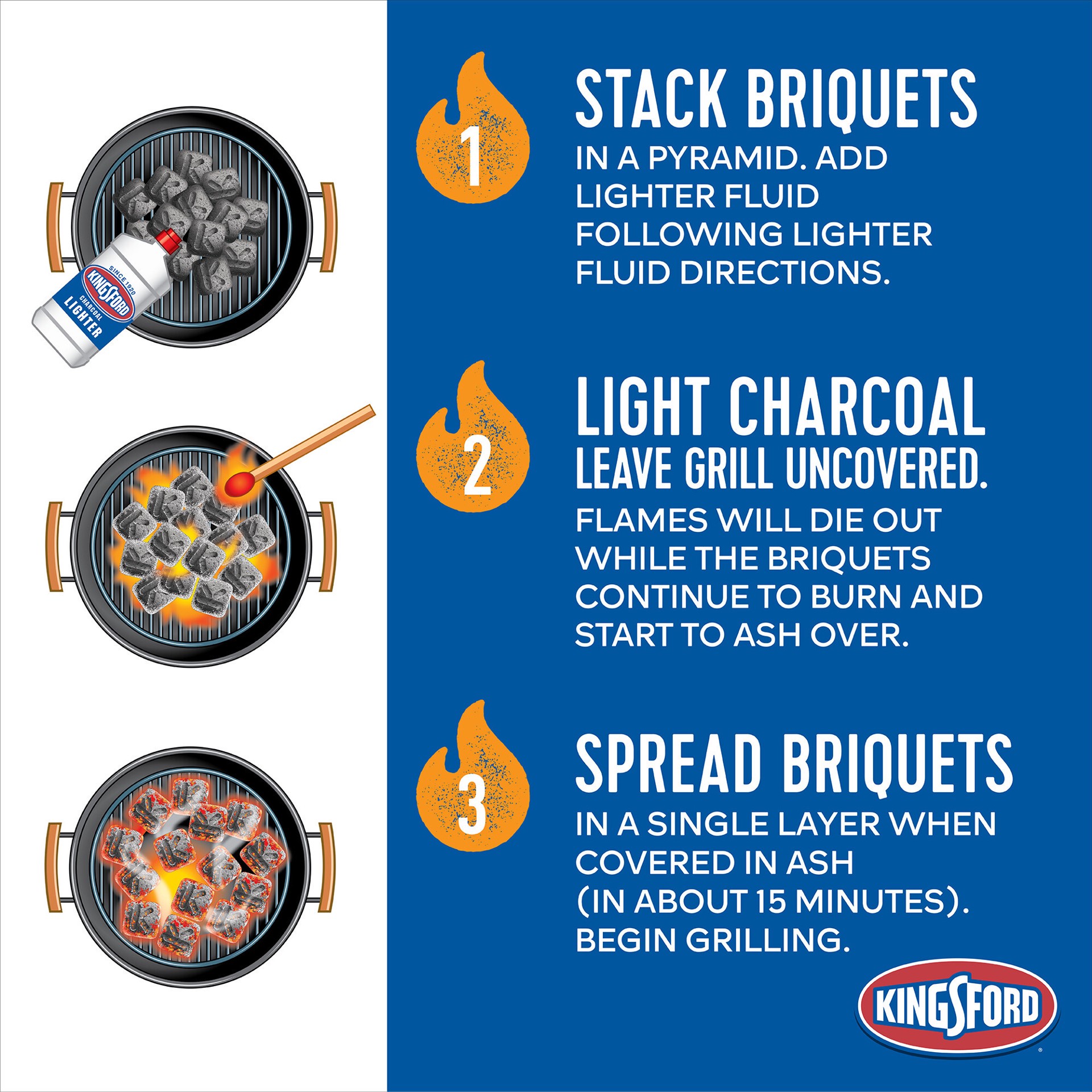 slide 2 of 5, Kingsford Original Charcoal Briquettes, 2 ct