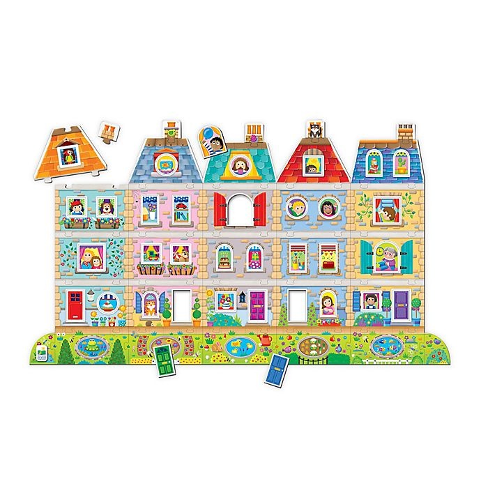 slide 1 of 2, The Learning Journey Create a Scene Neighborhood Puzzle, 60 ct