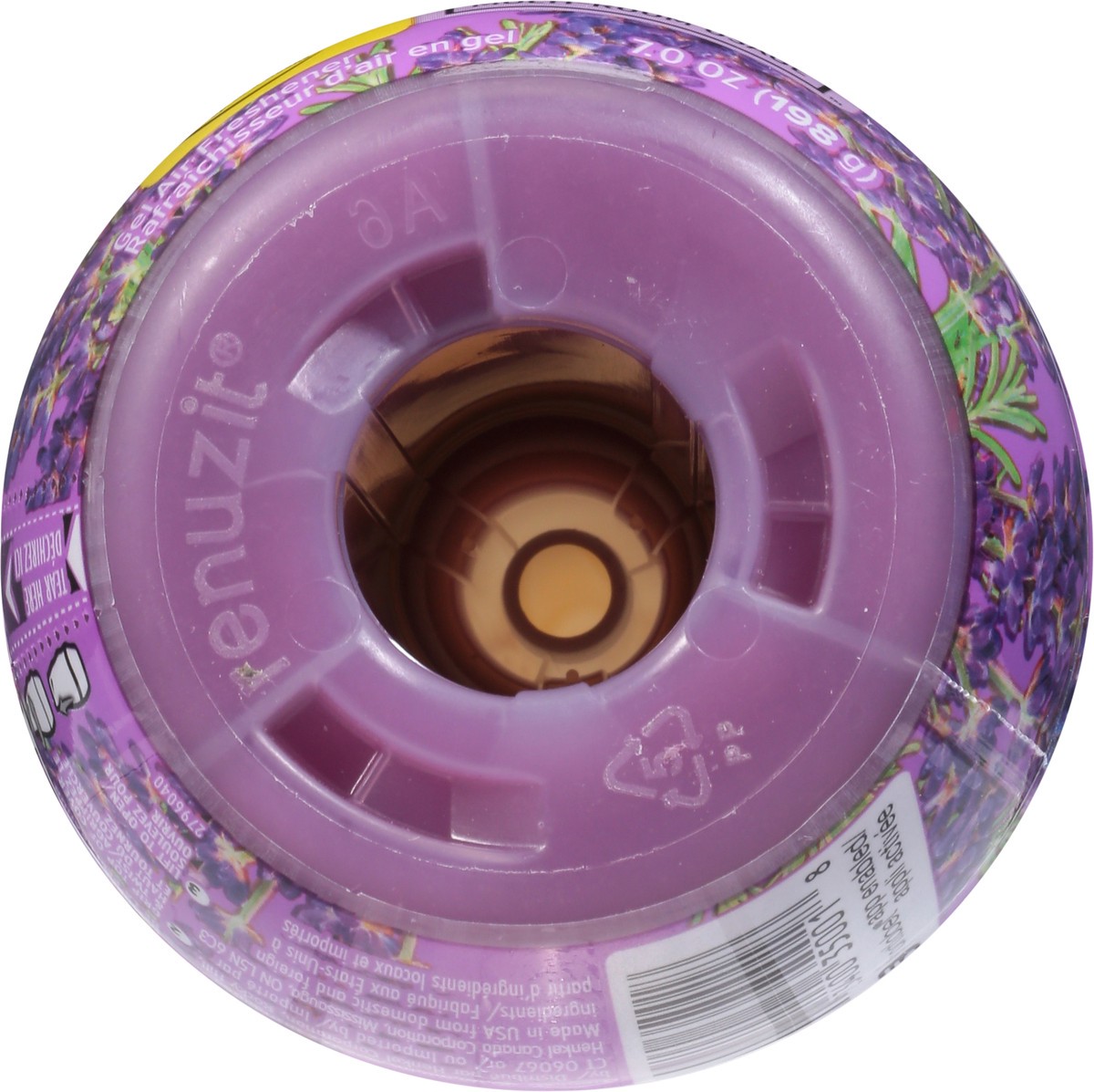 slide 9 of 9, Renuzit Gel Air Freshener, Lovely Lavender, 7 oz