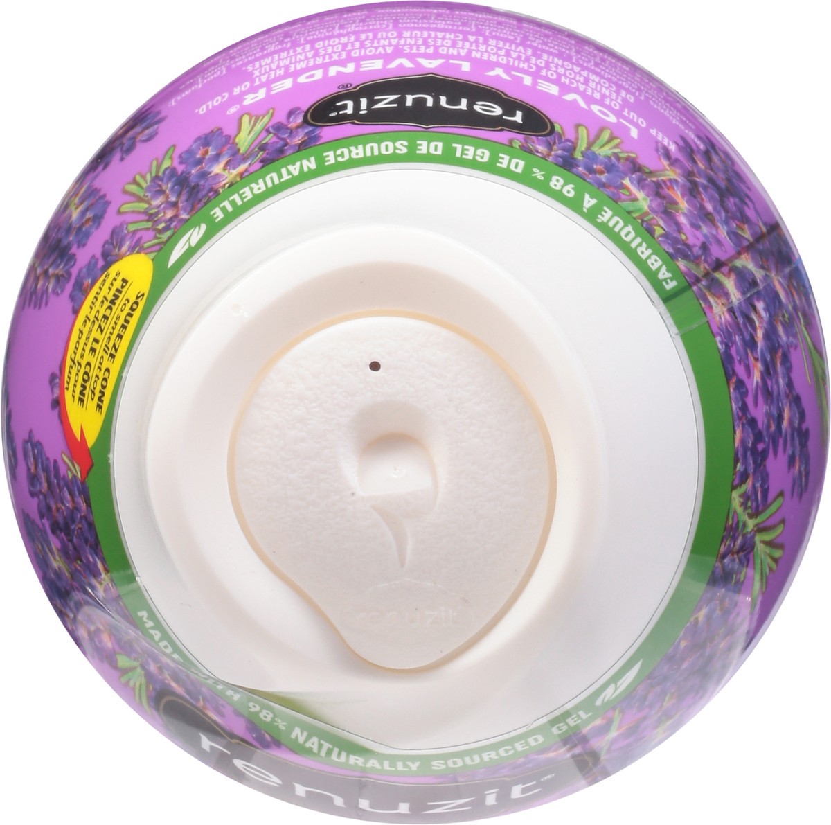 slide 3 of 9, Renuzit Gel Air Freshener, Lovely Lavender, 7 oz