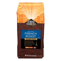 First Street/Ambiance French Roast Ground Coffee - 2 lb