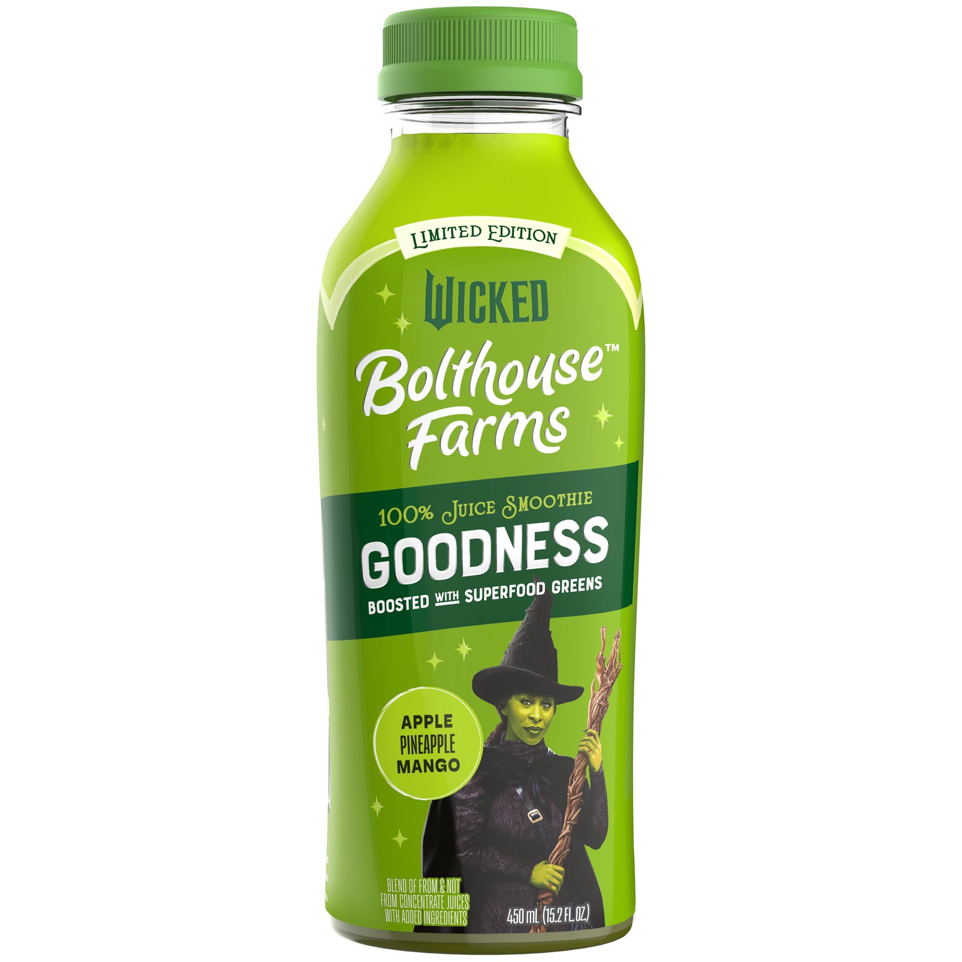 slide 1 of 1, Bolthouse Farms Limited Edition Goodness Smoothie - Apple, Pineapple, Mango, 15.2 oz