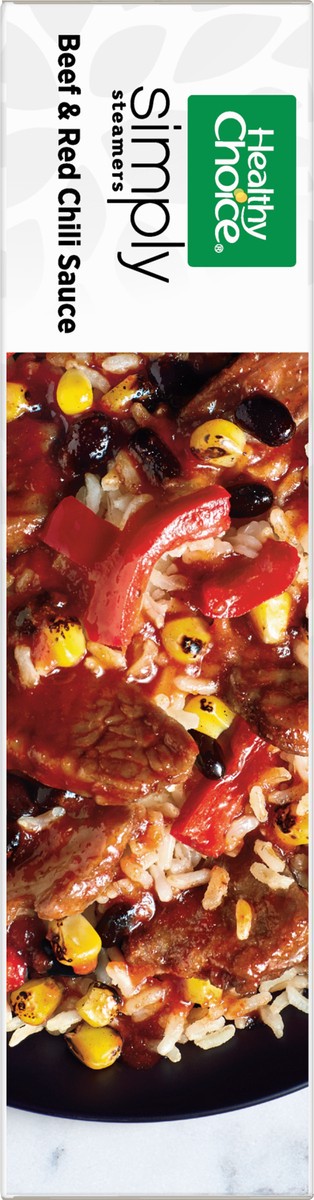 slide 3 of 9, Healthy Choice Simply Streamers Beef & Red Chili Sauce 9 oz, 9 oz