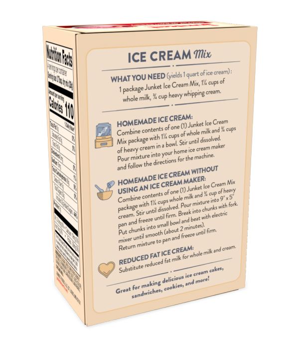 slide 5 of 7, Junket Simply Strawberry Ice Cream Mix, 4 oz