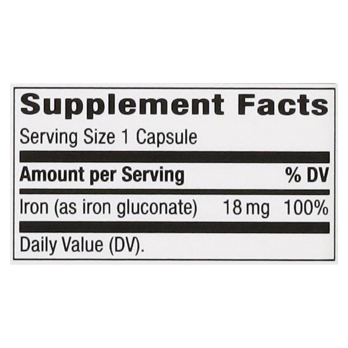 slide 11 of 14, Nature's Way 18 mg Iron 100 Capsules, 100 ct; 18 mg