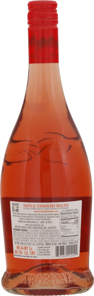 slide 4 of 11, Tropical Strawberry Moscato 25.3 fl oz, 25.3 fl oz