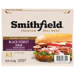 Smithfield Premium Deli Black Forest Ham, 12oz