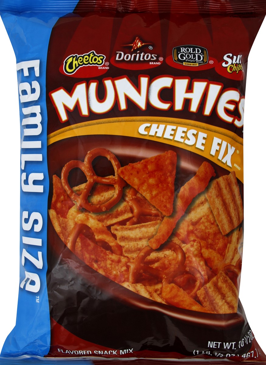 slide 5 of 6, Munchies Cheese Fix Snack Mix Family Size, 1 ct