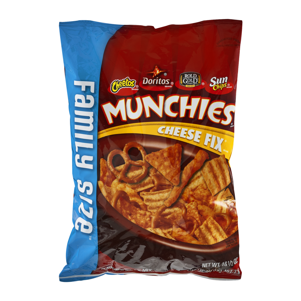 slide 1 of 6, Munchies Cheese Fix Snack Mix Family Size, 1 ct