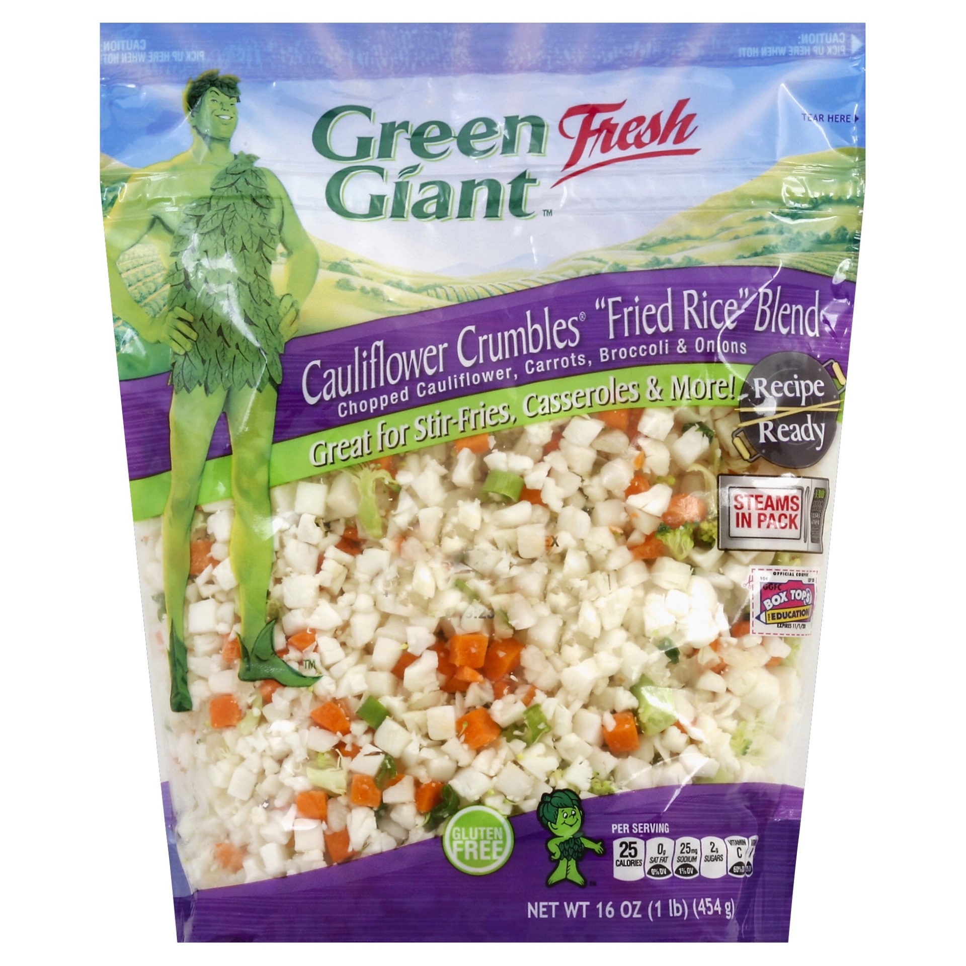 slide 1 of 1, Green Giant Fresh Cauliflower Crumbles "Fried Rice" Blend, 16 oz