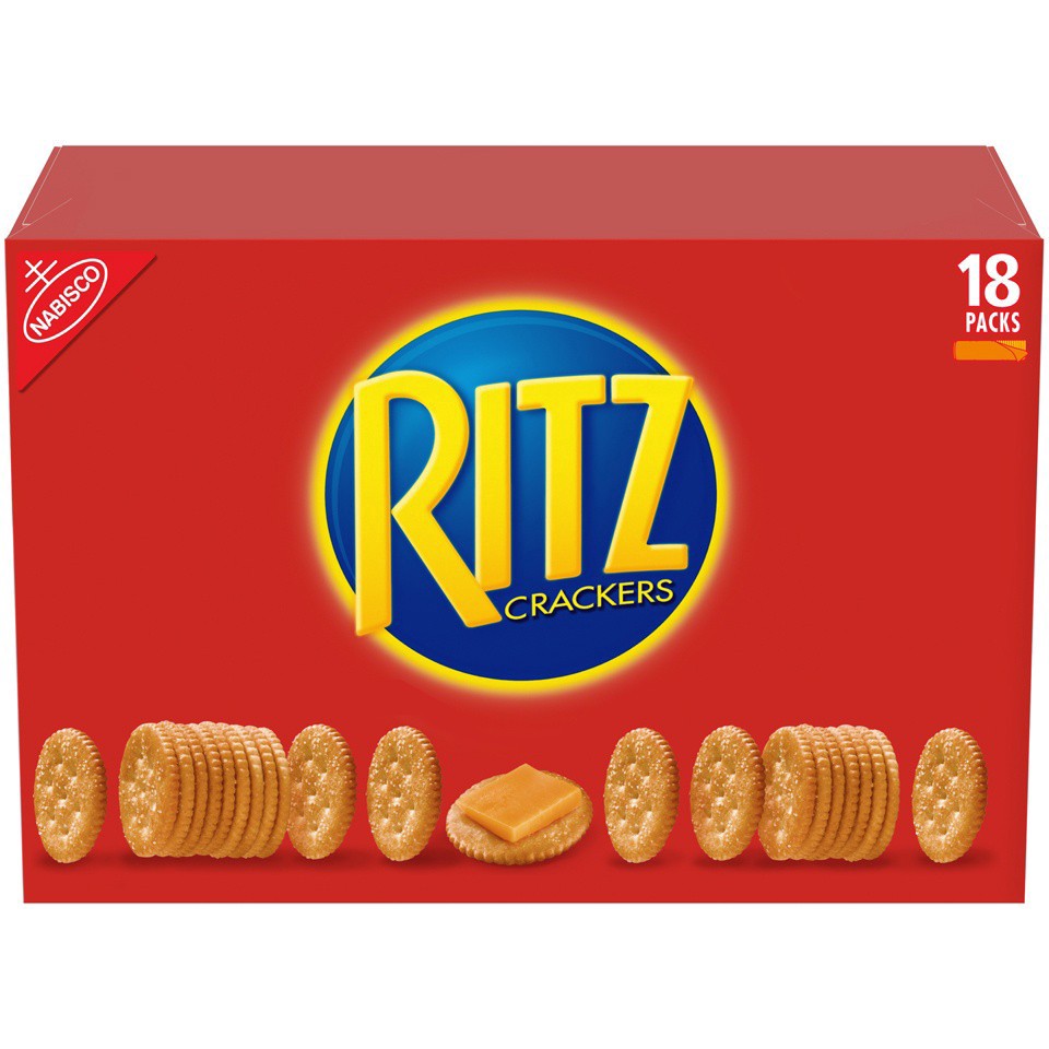 slide 4 of 9, RITZ Original Crackers, 18 Count, 61.65 oz, 61.65 oz