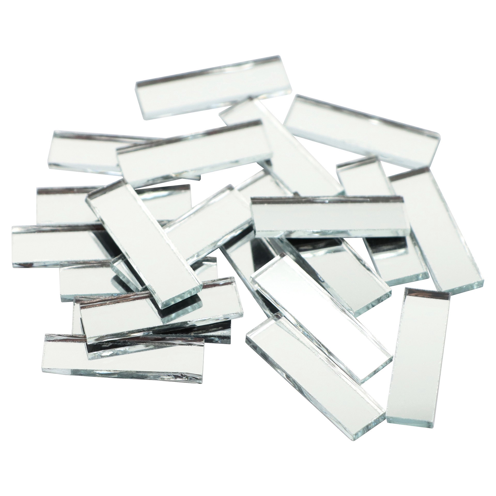 slide 3 of 3, 1" Rectangle Glass Mirrors, 50ct. By Make Market, 50 ct