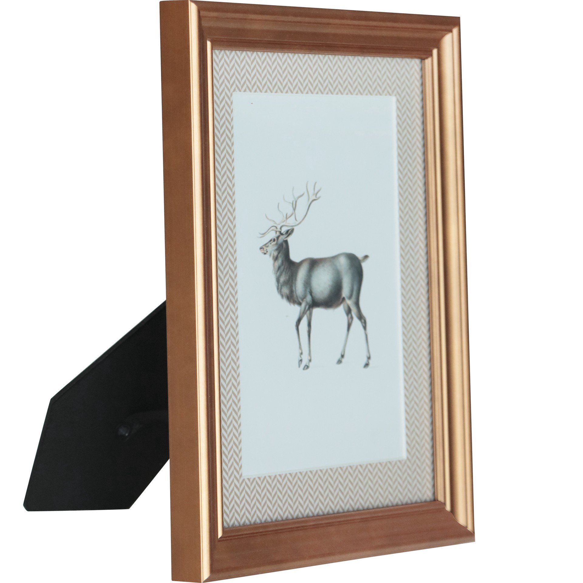 slide 6 of 7, 7.5" X 9.5" Framed Reindeer Tabletop Decor By Ashland, 7.5 in x 9.5 in