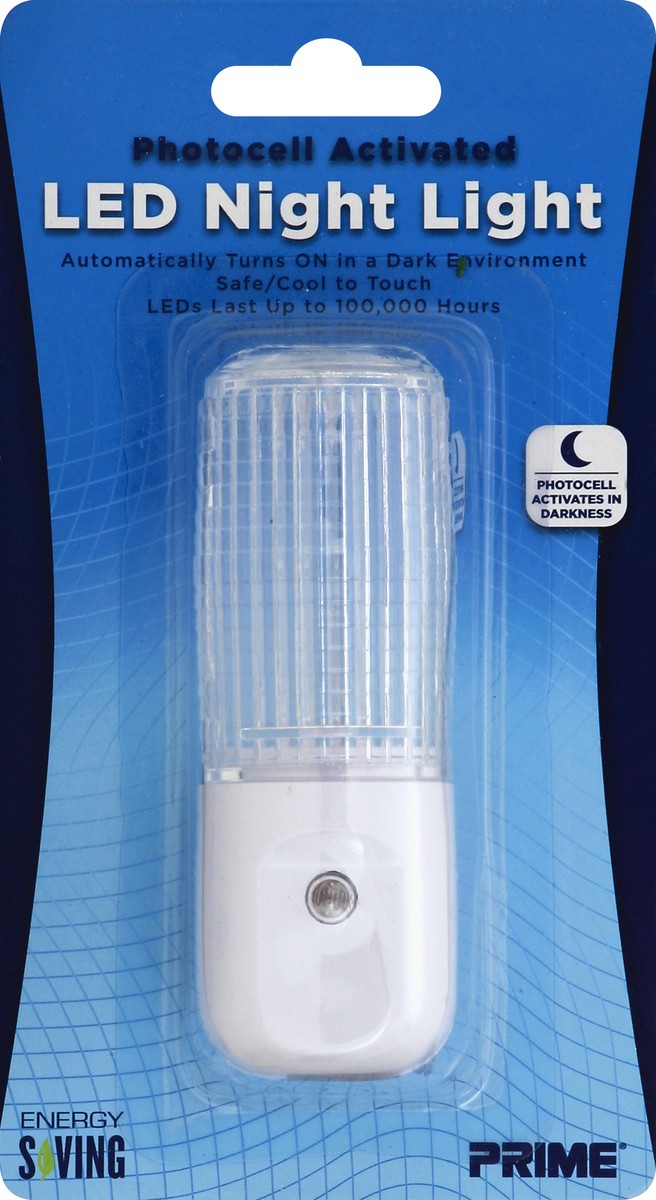 slide 1 of 3, Prime Photocell Activated LED Night Light, 1 ct