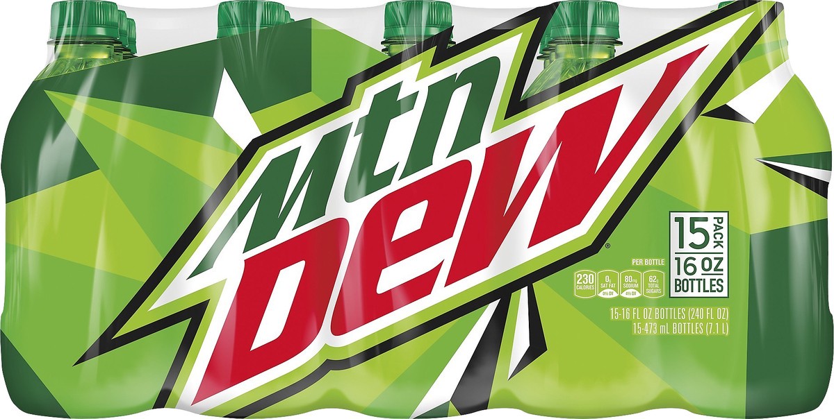 slide 4 of 7, Mountain Dew 15 Pack Soda 15 ea - 15 ct, 15 ct