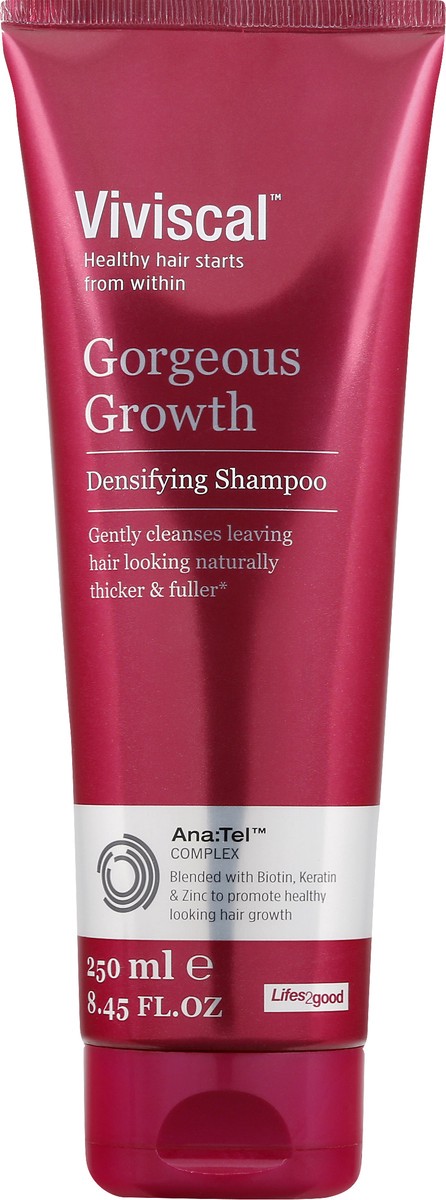 slide 5 of 6, Viviscal Gorgeous Growth Densifying Shampoo, 8.45 Ounce, 8.45 fl oz